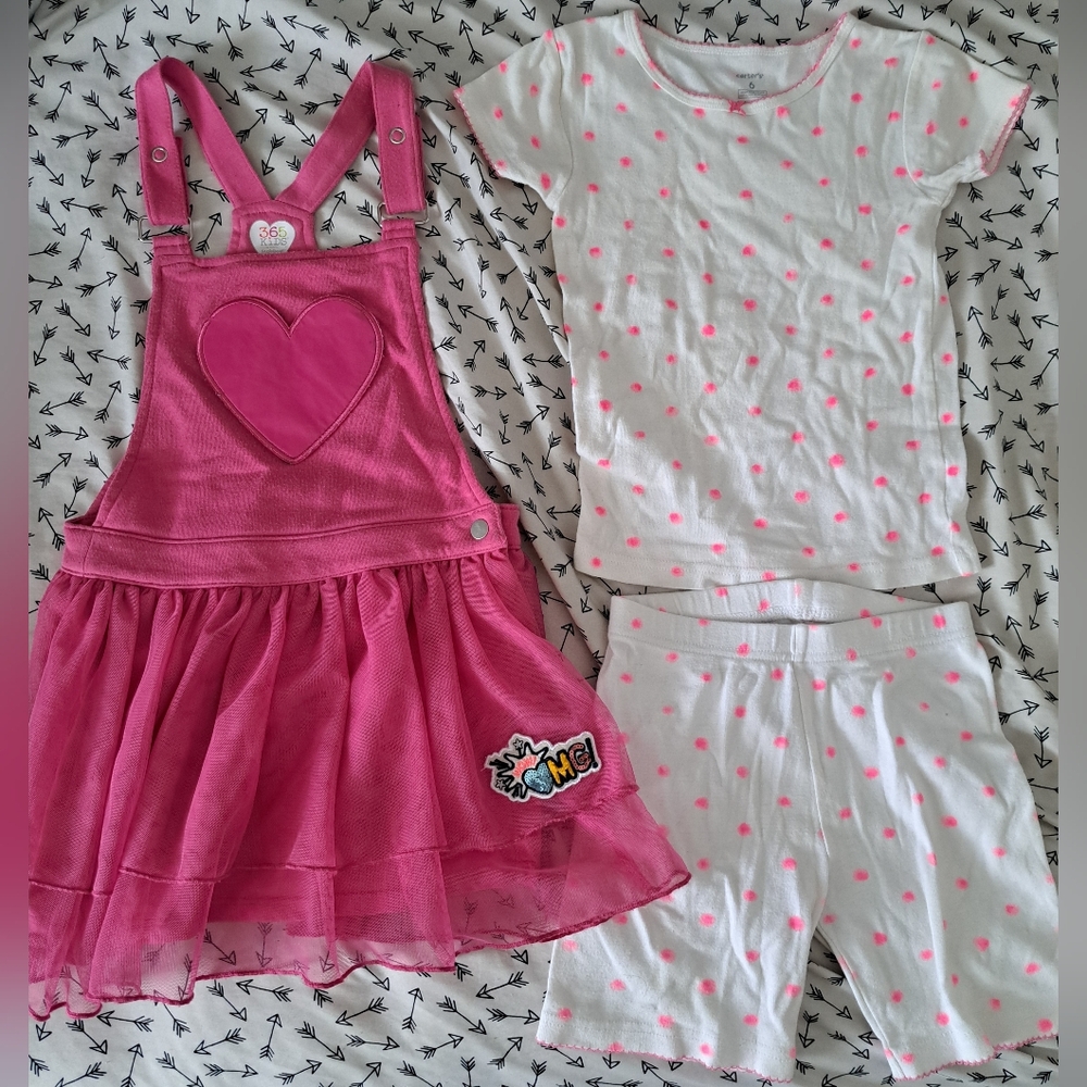 Girls Spring/Summer Clothing Bundle Sizes 6 to 7, 5lbs - Picture 2 of 5